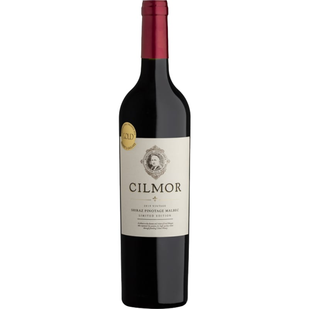 CILMOR SHIRAZ PINOTAGE MALBEC DRY RED 750ML